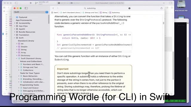 Rick is Programming: Wordle in Swift (CLI, NCURSES) (No. 25) смотреть онлайн