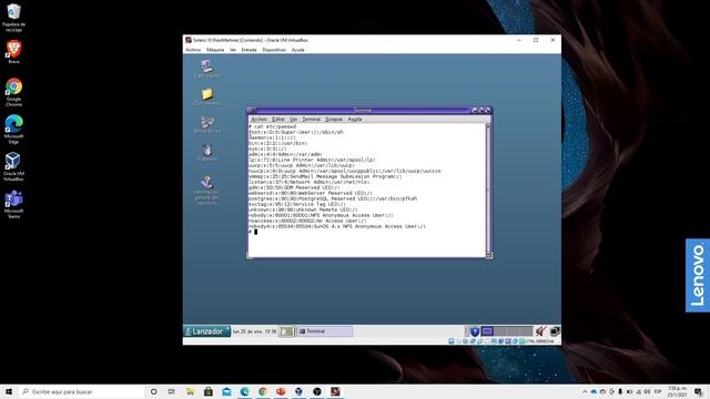 Configuración de seguridad en Solaris 10 смотреть онлайн
