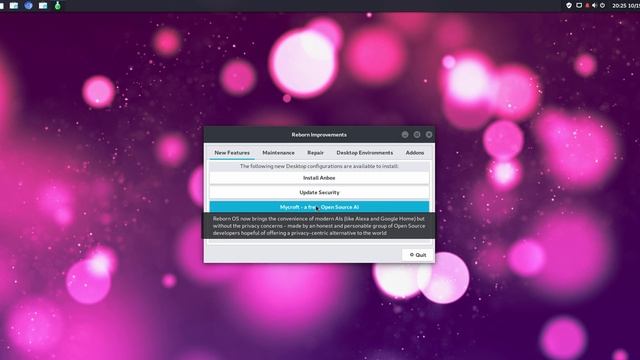 Reborn OS Budgie DW Test03 English смотреть онлайн