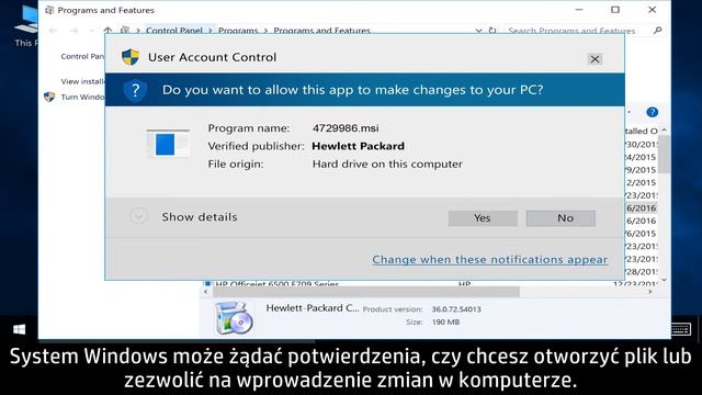 Odinstalowywanie oprogramowania drukarki w systemie Windows | HP Support смотреть онлайн