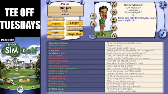 Prince Visits My SimGolf Course | Sid Meier's SimGolf смотреть онлайн