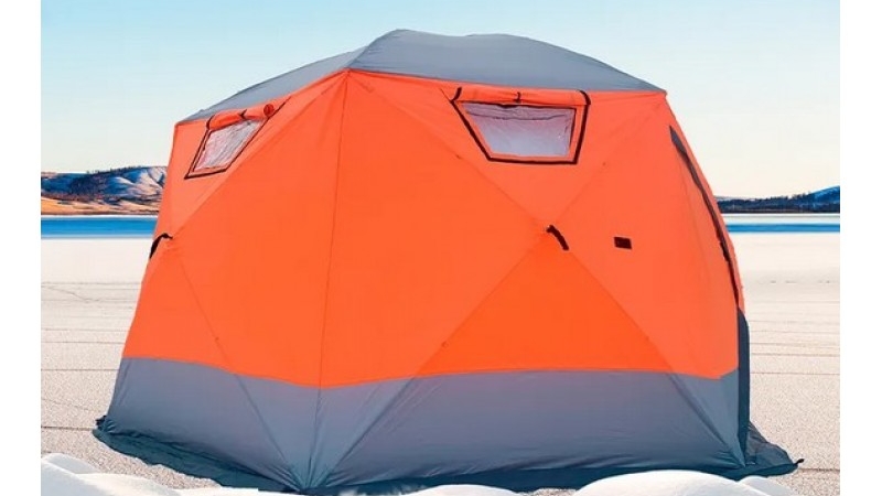 Обзор ЗИМНЯЯ ПАЛАТКА ДЛЯ ТУРИСТОВ И РЫБАКОВ. смотреть онлайн