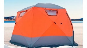 Обзор ЗИМНЯЯ ПАЛАТКА ДЛЯ ТУРИСТОВ И РЫБАКОВ.