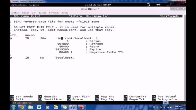 configuracion DNS Debian смотреть онлайн