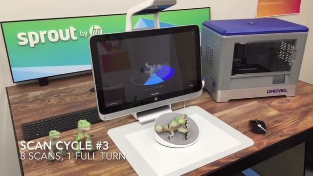 HP Sprout 3D Capture Hands-on смотреть онлайн