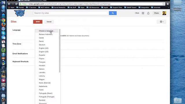 HowTo - Language & Time Zone in Sites смотреть онлайн