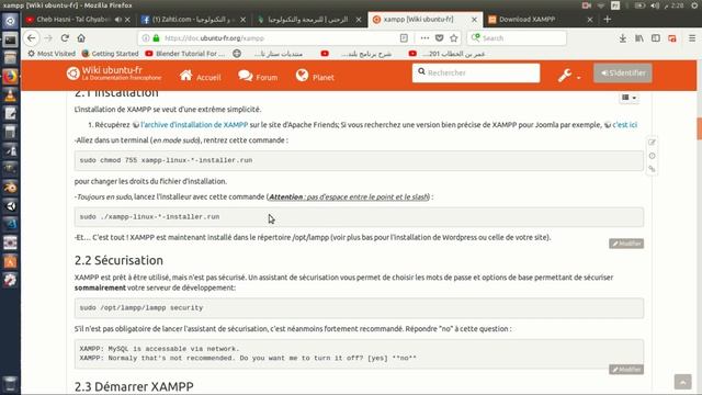 Install xampp on Ubuntu смотреть онлайн