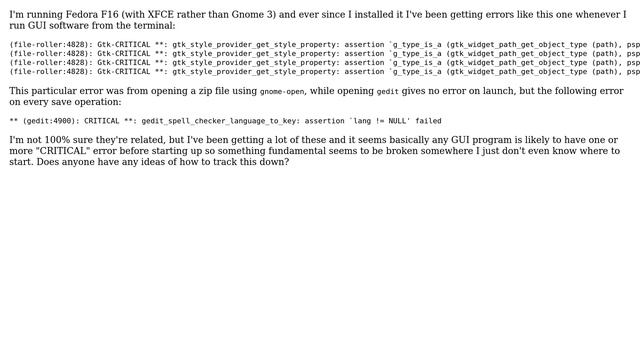 Unix & Linux: What would cause file-roller Gtk-CRITICAL errors? (2 Solutions!!) смотреть онлайн