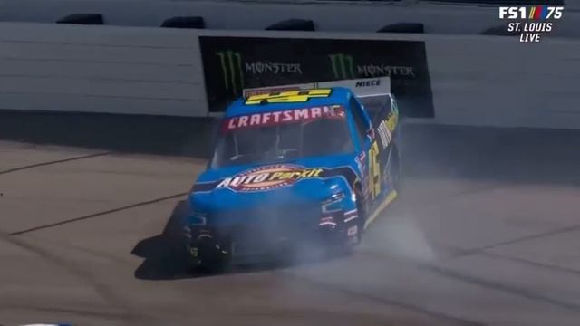 LAWLESS ALAN SPIN AFTER CHECKERED FLAG - 2023 TOYOTA 200 - 2023 NASCAR CRAFTSMAN TRUCK SERIES смотреть онлайн