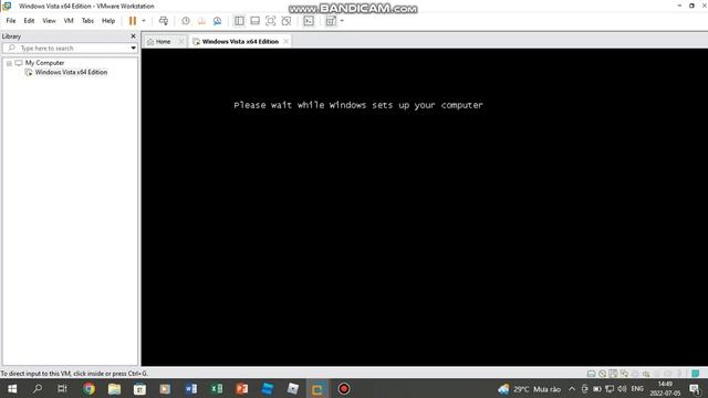 Install Windows Vista on Vmware смотреть онлайн