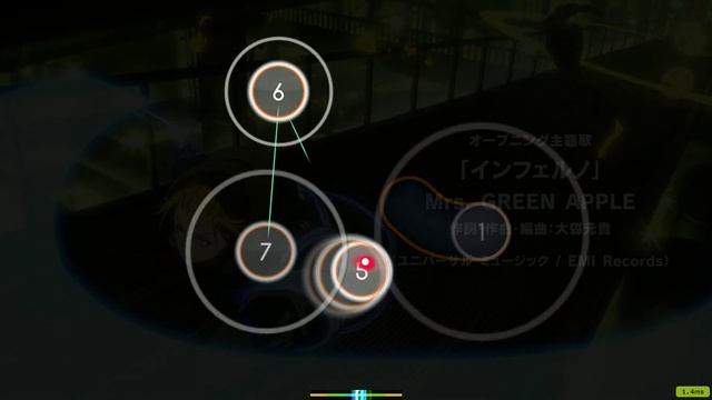osu! | GREEN APPLE - Inferno [ 6* / 96.95% FC ] смотреть онлайн