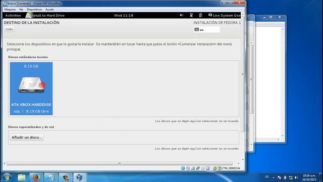 Video tutorial de instalación de Fedora 19 смотреть онлайн