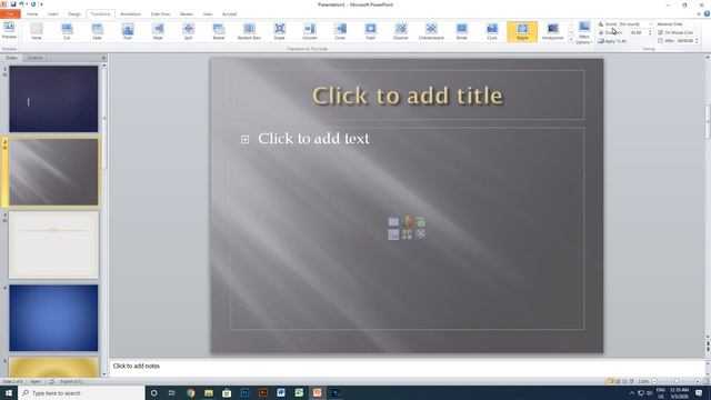 Microsoft PowerPoint 2010 Hman dan Part-2 (Transition) смотреть онлайн