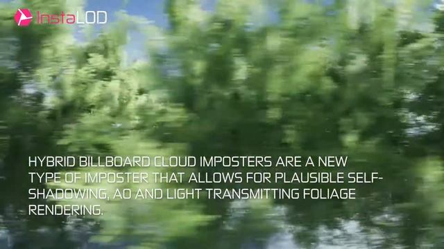 Next-Gen Hybrid Billboard Cloud Imposters with InstaLOD SDK 2 смотреть онлайн