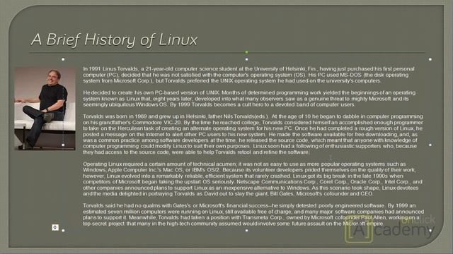 [Master Linux Command Line] 2/15 A Brief History of Linux смотреть онлайн