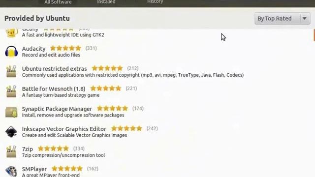 Ubuntu Software Center - Telugu