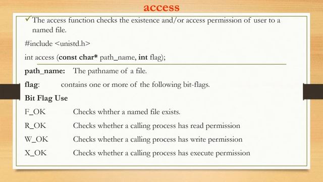 VTU UNIX 18CS56 M3 L3 Unix API's смотреть онлайн