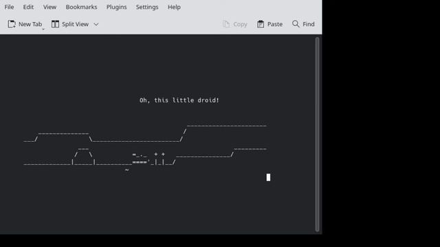 Star wars in linux terminal part 1 смотреть онлайн