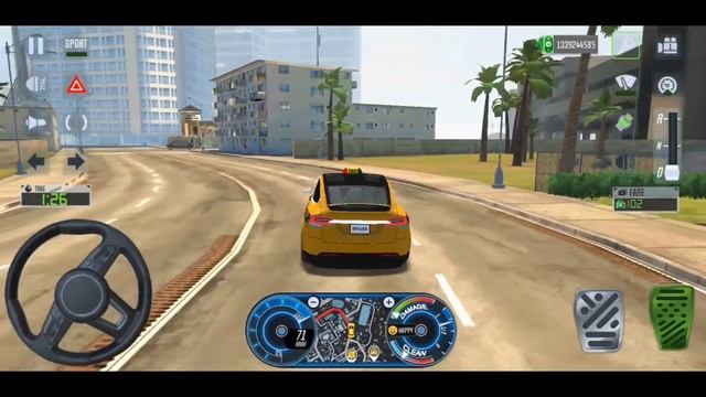 Tesla Model X | Taxi Sim 2022 Evolution смотреть онлайн