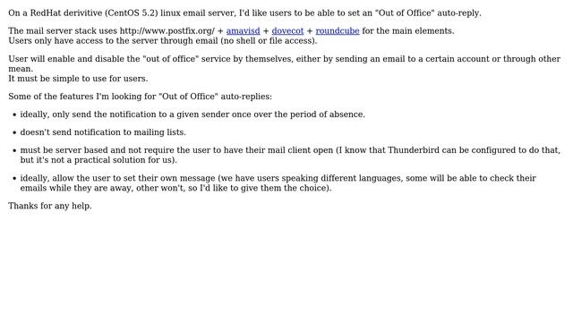 DevOps & SysAdmins: Setting up "Out of Office" autoreply on linux mail server (3 Solutions!!) смотреть онлайн