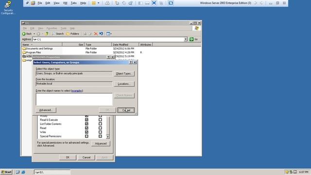 Permisos NTFS смотреть онлайн