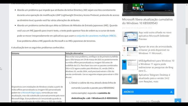 Windows 10 KB5009543 Atualização Cumulativa Liberada. смотреть онлайн