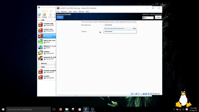 Installation of CentOS 7 with Gnome Desktop смотреть онлайн