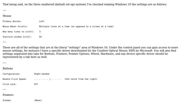 Unix & Linux: What are the default mouse settings on Windows 10? (2 Solutions!!) смотреть онлайн