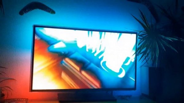Samsung-TV mit Ambilight