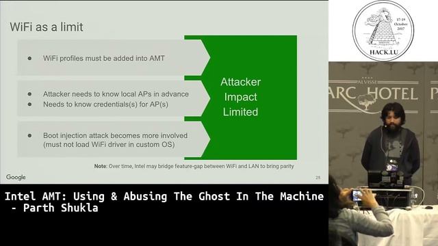 Intel AMT Using & Abusing the Ghost in the Machine by Parth Shukla смотреть онлайн