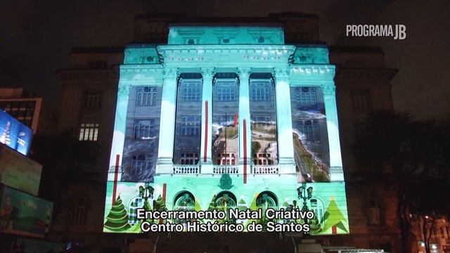 Encerramento Natal Criativo no Centro Histórico de Santos смотреть онлайн