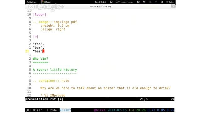 Provo Linux User Group (PLUG): Vim, the why and how смотреть онлайн