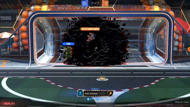 Playing with the lamborghini in rocket league !!!!