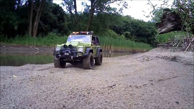 Land Rover Defender RC TRIAL part 17 смотреть онлайн
