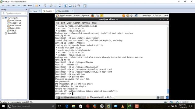 how to setup mail server using postfix dovecot and squirrelmail in rhel/centos смотреть онлайн