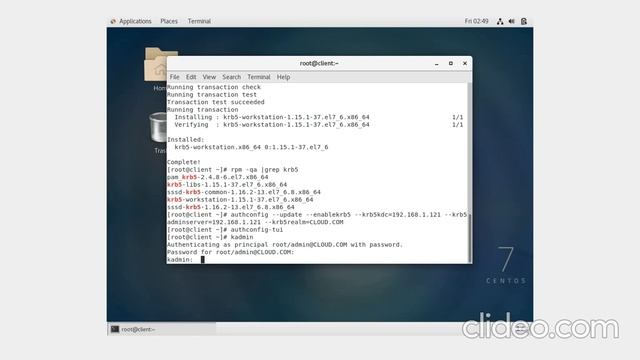 Kerberos Client Authentication смотреть онлайн
