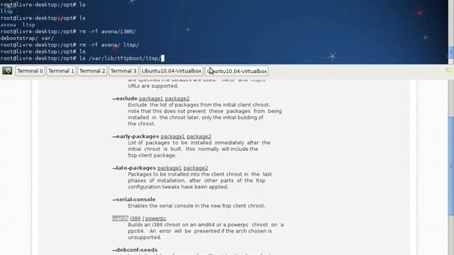 Instalação do LTSP5 no Ubuntu 10.04 - parando na conf do NBD смотреть онлайн