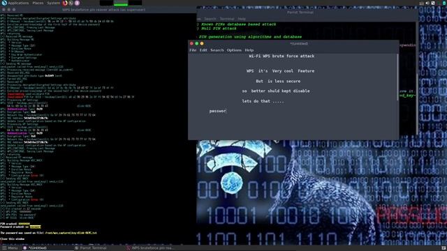 how to cracking wifi wps password hacking смотреть онлайн