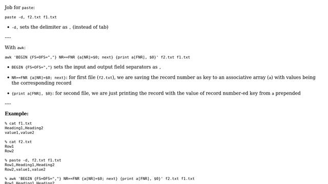 Unix & Linux: Append first column to file (2 Solutions!!) смотреть онлайн