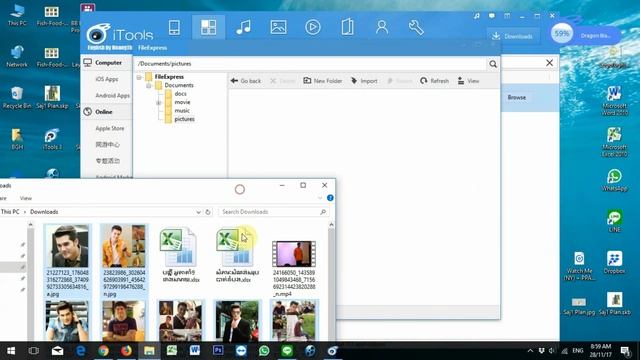 How to import Photo Into Camera Roll of Iphone on IOS 11 смотреть онлайн
