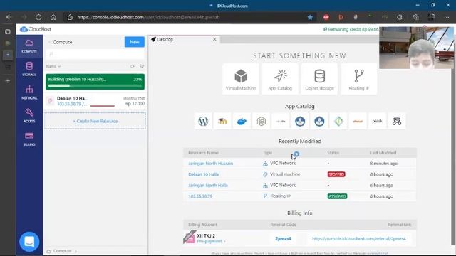 Cara install debian lewat VPS(idcloud host, berbayar) смотреть онлайн