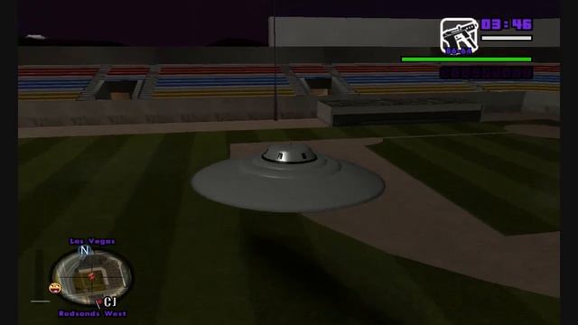 GTA: San Andreas - UFO with a Alien! смотреть онлайн