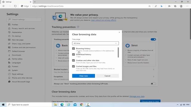 How to Clear Microsoft Edge Browsing History Using Keyboard Shortcut Key in Windows 10 Hindi смотреть онлайн