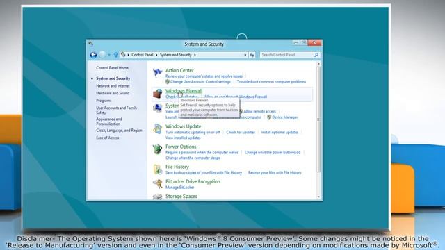 How to Enable Windows Firewall on Windows® 8 смотреть онлайн