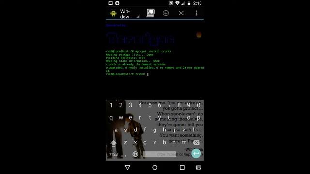 How to create password dictionary in gnu root for mobile without root смотреть онлайн