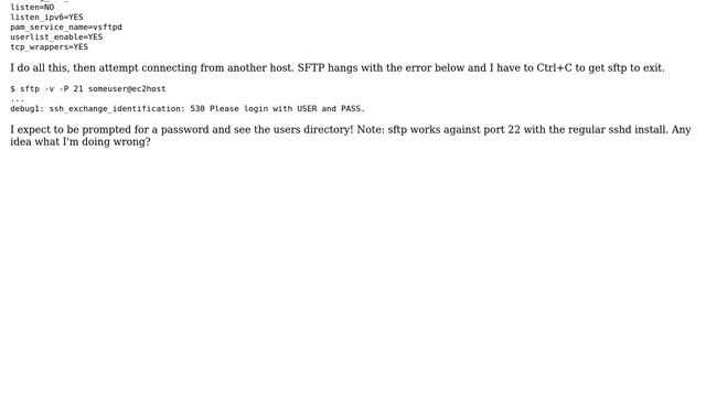 DevOps & SysAdmins: VSFTPD error 530 on fresh install (2 Solutions!!) смотреть онлайн