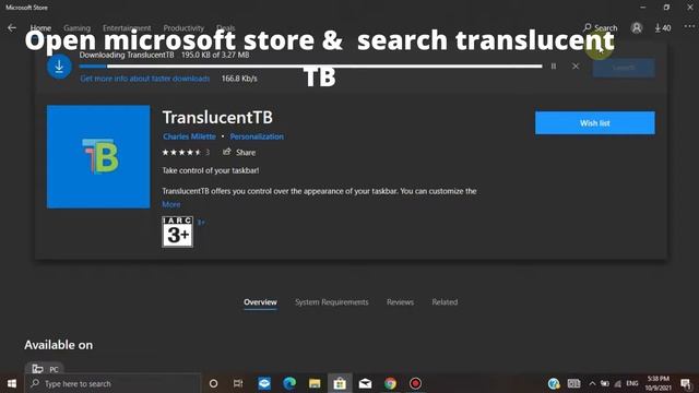 How to make glass taskbar windows 10 & 11 смотреть онлайн