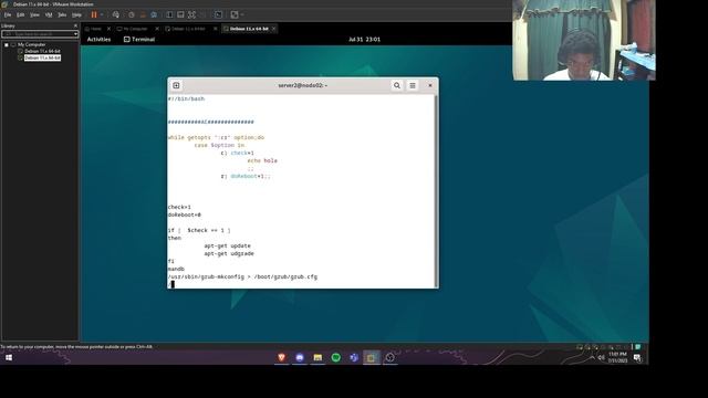 3.4 (B) || Experiment 10-5 - Automatización con scripts BASH || Debian 12 смотреть онлайн