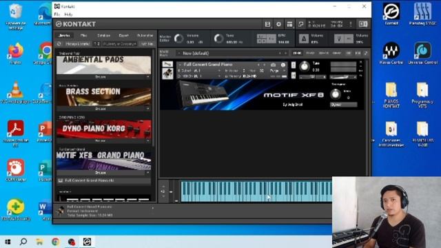 Configurar Audio en Kontakt Sin Interfaz de Audio/Driver Wasapi y Asio4all/Configurar Latencia..✔ смотреть онлайн