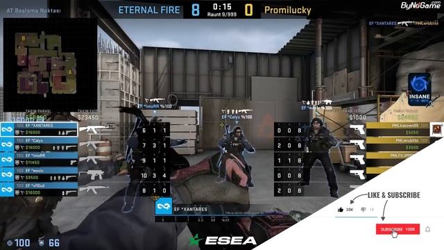 ETERNAL FIRE vs PROMILUCKY | HIGHLIGHTS | IEM DALLAS 2022 OPEN QUALIFIER 2 | BO1 | VERTIGO ÖZET смотреть онлайн